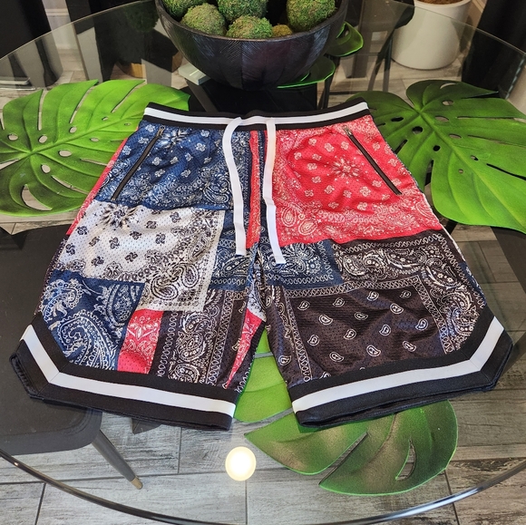 Shorts Multi Bandana Basketball Shorts Set Poshmark